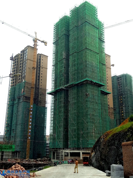 九龙山小区2016年7月楼盘进度实拍-隆回县房产网